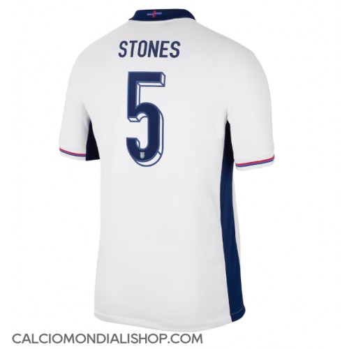 Maglie da calcio Inghilterra John Stones #5 Prima Maglia Europei 2024 Manica Corta